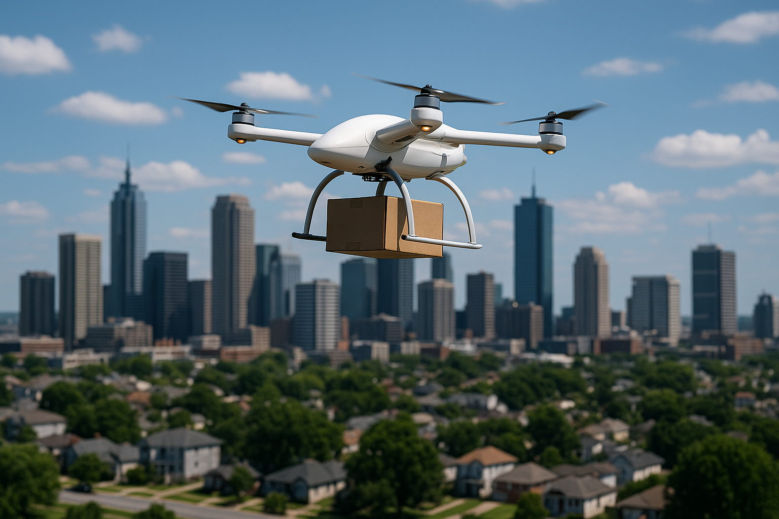 윙과 월마트, 드론 배송 서비스 미국 5대 도시로 확대 이미지